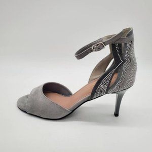 Elegant Gray Women's Heels